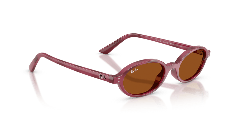 Ray-Ban RB4472 in Violet Havana / Dark Brown - Alternate View