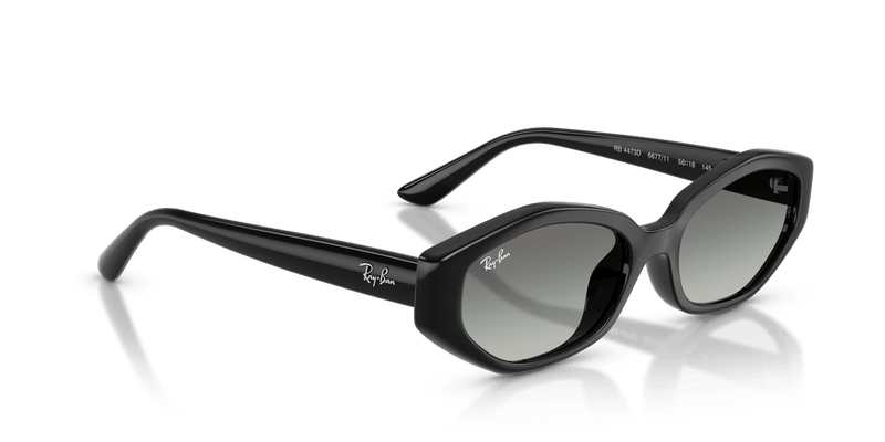 Ray-Ban RB4473D in Black / Gradient Grey - Alternate View
