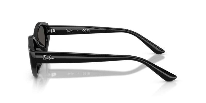 Ray-Ban RB4473D in Black / Dark Grey - Side View