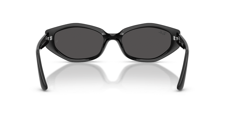 Ray-Ban RB4473D in Black / Dark Grey - Back View