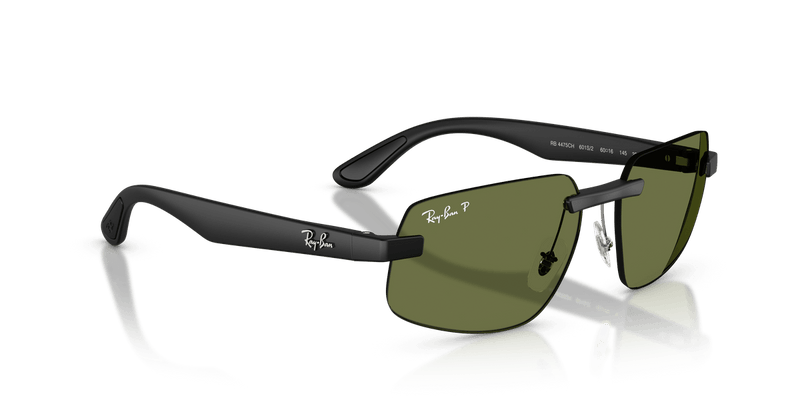 Ray-Ban RB4475CH in Sand Black / Polarized Ultra Lenses Green - Alternate View