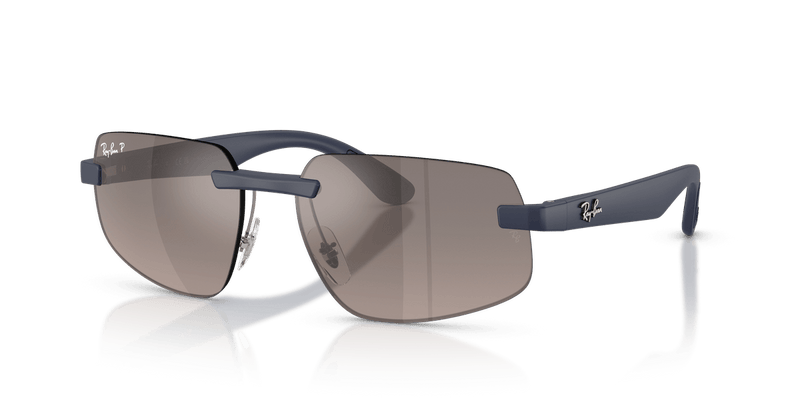 Ray-Ban RB4475CH in Sand Dark Blue / Grey Gradient Polarized - Alternate View