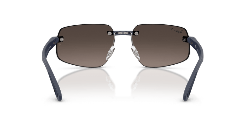 Ray-Ban RB4475CH in Sand Dark Blue / Grey Gradient Polarized - Alternate View