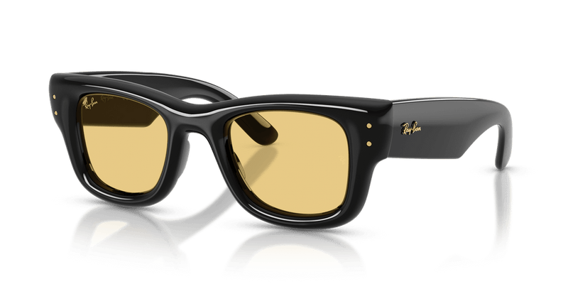 Ray-Ban WAYFARER PUFFER RB4940 in Black / Yellow - Alternate View
