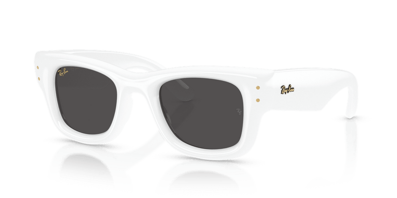 Ray-Ban WAYFARER PUFFER RB4940 in White / Ultra Black - Alternate View