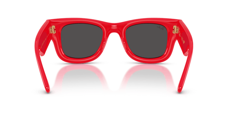 Ray-Ban WAYFARER PUFFER RB4940 in Red / Ultra Black - Alternate View