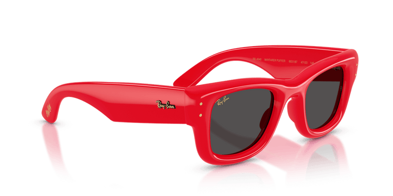 Ray-Ban WAYFARER PUFFER RB4940 in Red / Ultra Black - Alternate View