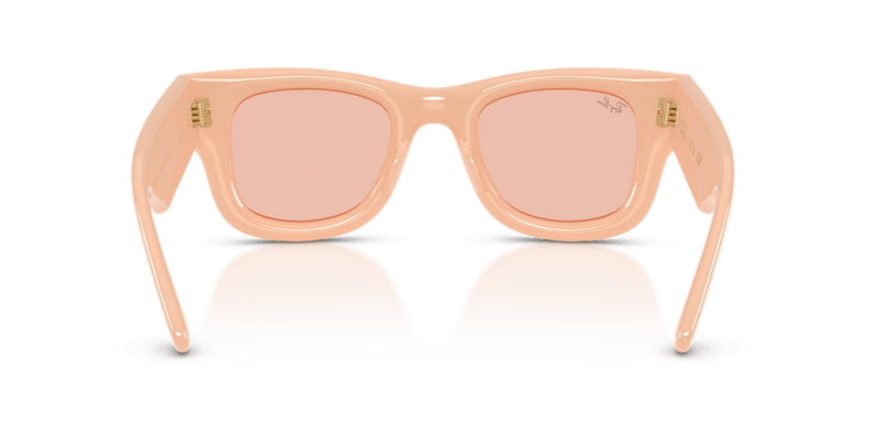 Ray-Ban WAYFARER PUFFER RB4940 in Solid Nude / Dark Pink - Alternate View
