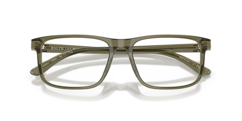 Ralph Lauren RL6225U in Transparent Olive Green (6284) - Alternate View