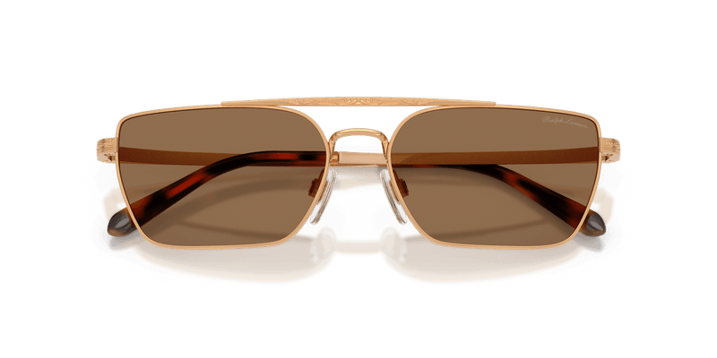 Ralph Lauren RL7092 in Shiny Antique Gold / Light Brown (915373) - Alternate View