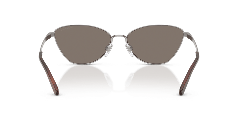 Ralph Lauren RL7093 in Shiny Gunmetal / Light Gray Mirror Silver (90026G) - Alternate View