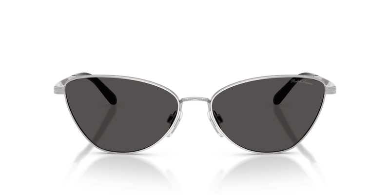 Ralph Lauren RL7093 in Shiny Silver / Dark Grey (900187) - Back View