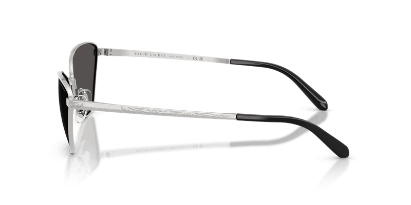 Ralph Lauren RL7093 in Shiny Silver / Dark Grey (900187) - Temple Detail