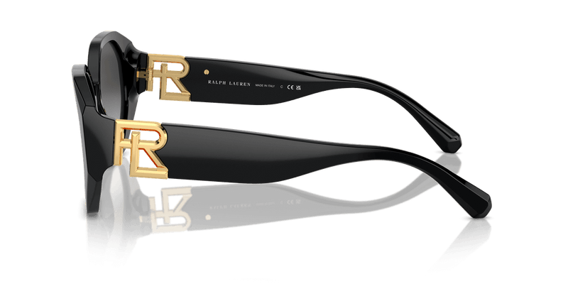 Ralph Lauren THE JULIETTE RL8220 in Black / Grey Gradient (50018G) - Front View