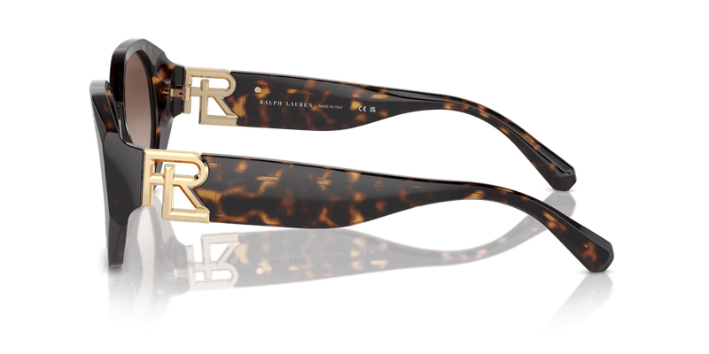 Ralph Lauren THE JULIETTE RL8220 in Dark Havana / Brown Gradient (500313) - Front View