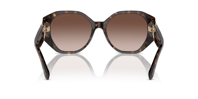 Ralph Lauren THE JULIETTE RL8220 in Dark Havana / Brown Gradient (500313) - Front View