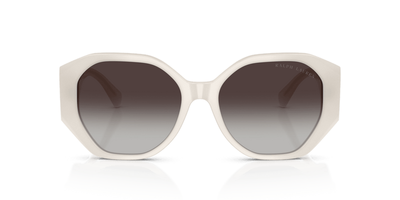 Ralph Lauren THE JULIETTE RL8220 in Opaline Milky / Gradient Grey (61828G) - Front View
