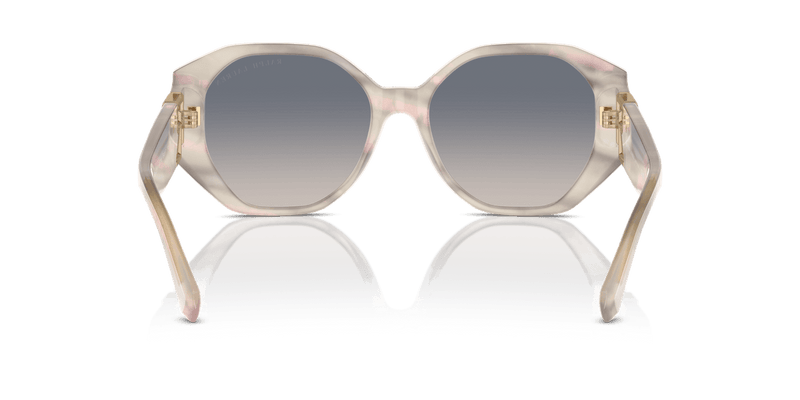 Ralph Lauren THE JULIETTE RL8220 in Oystershell Lilac/Grey / Blue Gradient (61774L) - Alternate View