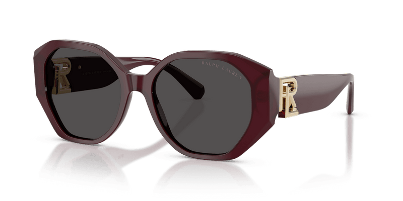 Ralph Lauren THE JULIETTE RL8220 in Solid Bordeaux / Dark Grey (508387) - Front View