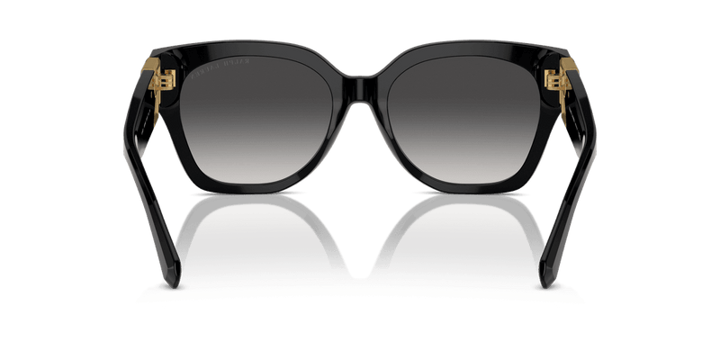 Ralph Lauren THE OVERSZED RICKY RL8221 in Black / Grey Gradient (50018G) - Front View