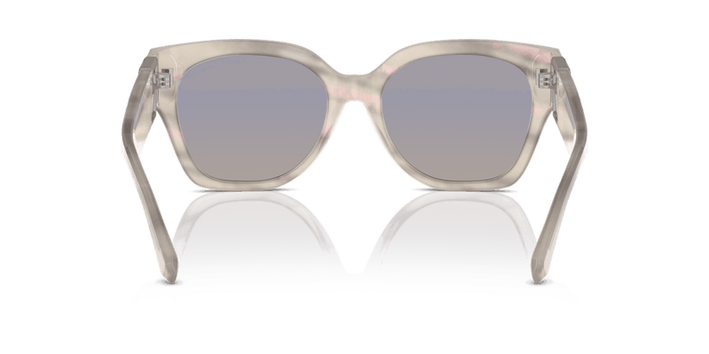 Ralph Lauren THE OVERSZED RICKY RL8221 in Oystershell Lilac/Grey / Blue Gradient (61774L) - Alternate View