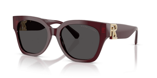 Ralph Lauren THE OVERSZED RICKY RL8221 - Solid Bordeaux / Dark Grey (508387)