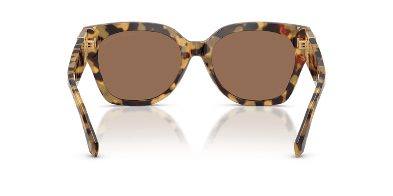 Ralph Lauren THE OVERSZED RICKY RL8221 in Spotty Havana / Brown (500473) - Front View