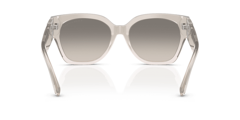 Ralph Lauren THE OVERSZED RICKY RL8221 in Transparent Gray / Grey Gradient Flash (611208) - Front View