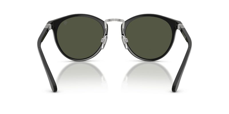 Ralph Lauren THE QUINCY RL8223 in Shiny Black / Green (500131) - Alternate View