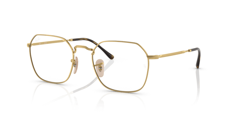 Ray-Ban JIM RX3694V in Arista Gold / Clear - Alternate View