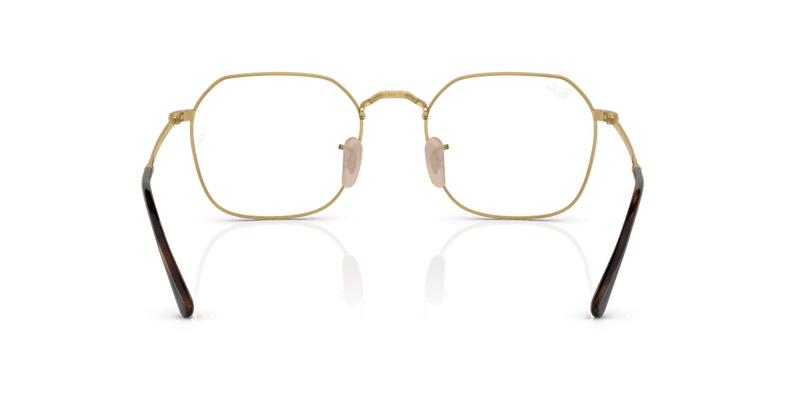 Ray-Ban JIM RX3694V in Arista Gold / Clear - Alternate View