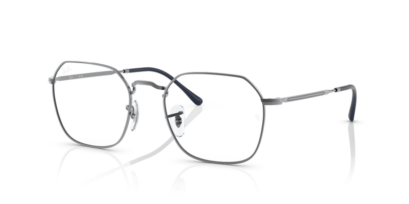 Ray-Ban JIM RX3694V in Gunmetal / Clear - Alternate View