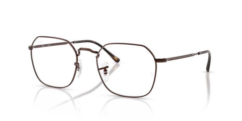 Ray-Ban JIM RX3694V in Brown / Clear - Front View