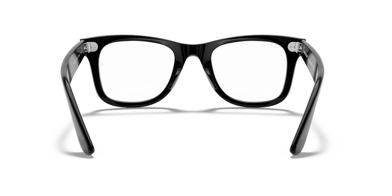 Ray-Ban WAYFARER EASE RX4340V in Black / Clear - Back View