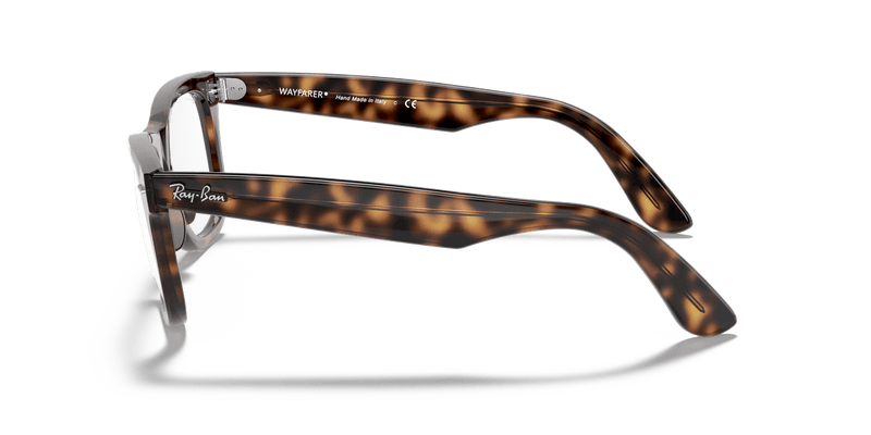 Ray-Ban WAYFARER EASE RX4340V in Havana / Clear - Alternate View
