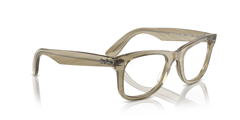 Ray-Ban WAYFARER RX5121F in Photo Striped Grey / Clear - Alternate View