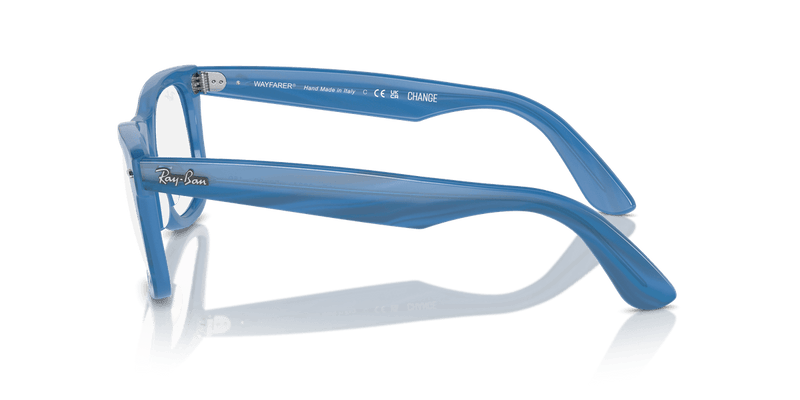 Ray-Ban WAYFARER RX5121F in Photo Striped Blue / Clear - Alternate View
