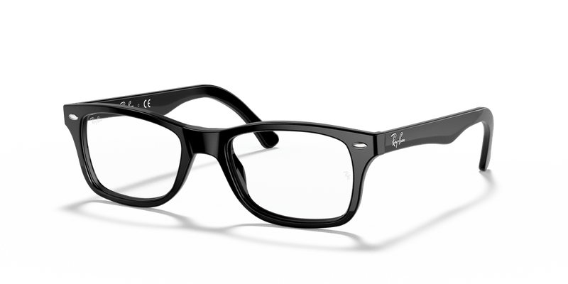 Ray-Ban RX5228 in Black / Clear (2000) - Alternate View