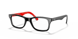 Black On Red / Clear