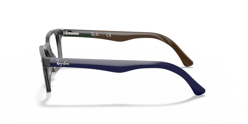 Ray-Ban RX5228 in Grey / Clear (5546) - Alternate View
