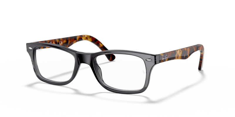 Ray-Ban RX5228 in Grey / Clear (5629) - Alternate View