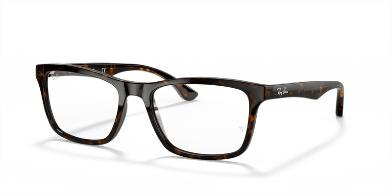 Ray-Ban RX5279 in Dark Havana / Clear - Alternate View