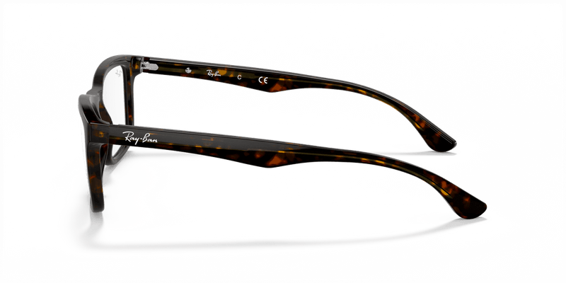Ray-Ban RX5279 in Dark Havana / Clear - Alternate View