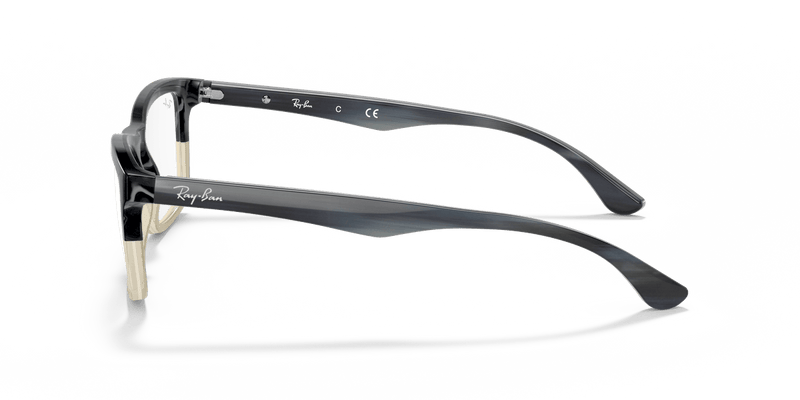 Ray-Ban RX5279 in Grey Horn / Clear - Alternate View