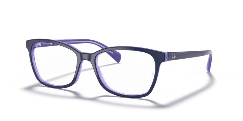 Ray-Ban RX5362 in Blue / Clear - Alternate View