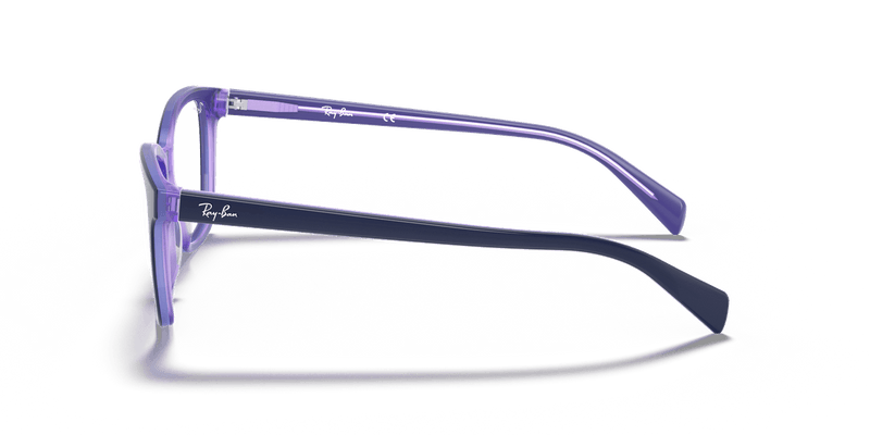Ray-Ban RX5362 in Blue / Clear - Alternate View