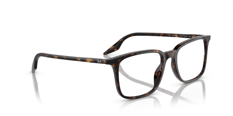 Ray-Ban RX5421 in Havana / Clear - Alternate View