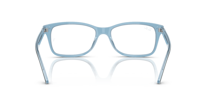 Ray-Ban RX5428 in Havana On Light Blue / Clear - Alternate View