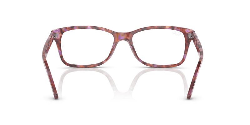 Ray-Ban RX5428 in Red / Clear - Alternate View