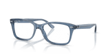 Transparent Dark Blue / Clear